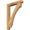 Ekena Millwork Imperial Craftsman Rough Sawn Bracket w/ Offset Brace, Western Red Cedar, 6"W x 36"D x 48"H BKT0604X36X48IMP04RWR - alternate 1